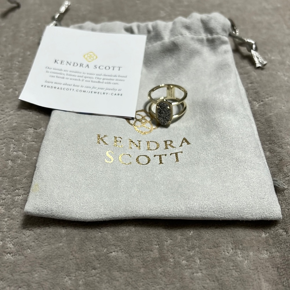Kendra Scott Elyse Gold Ring